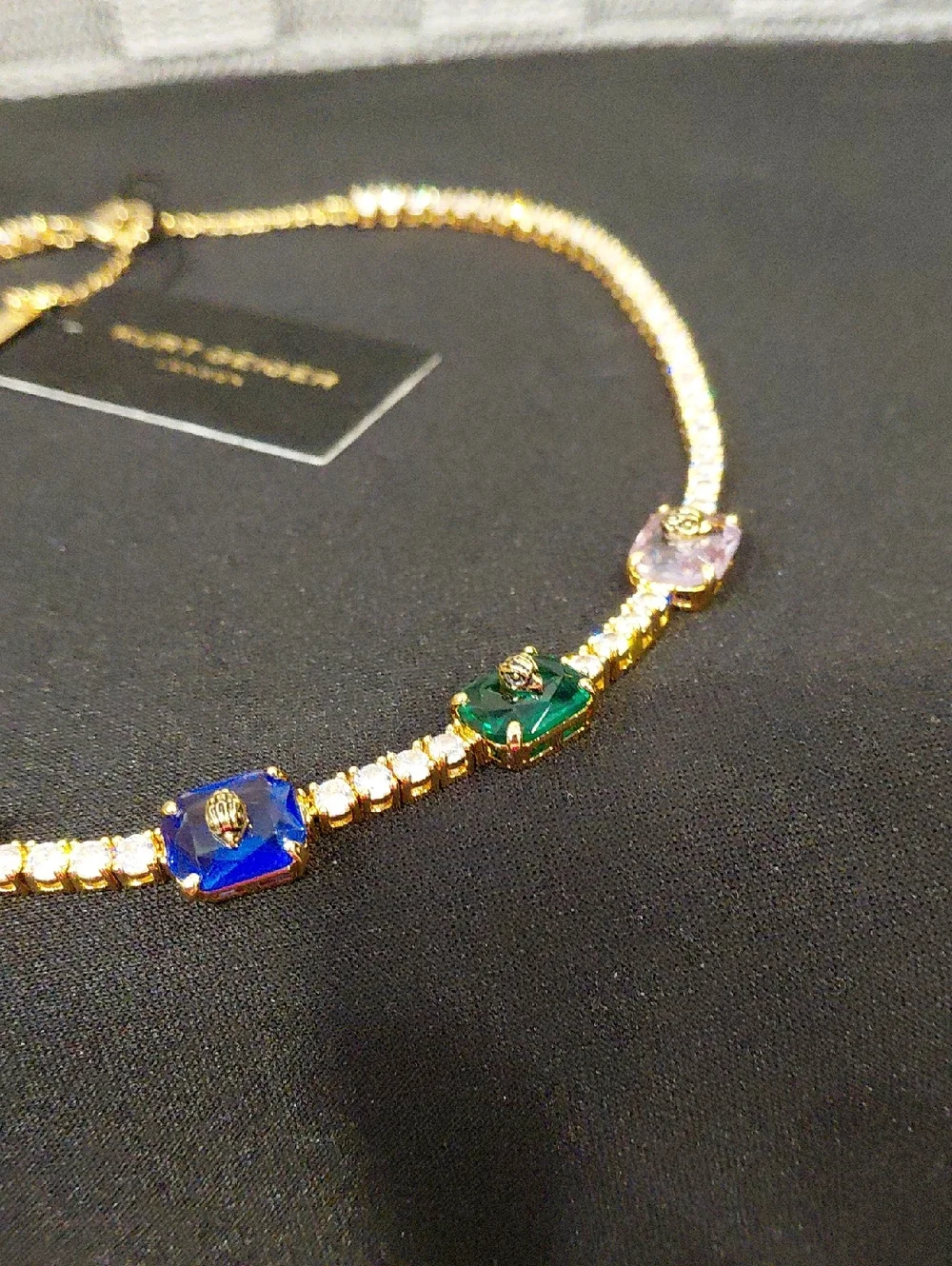 KURT GEIGER LONDON  EAGLE STONE NECKLACE - Picture 4 of 11